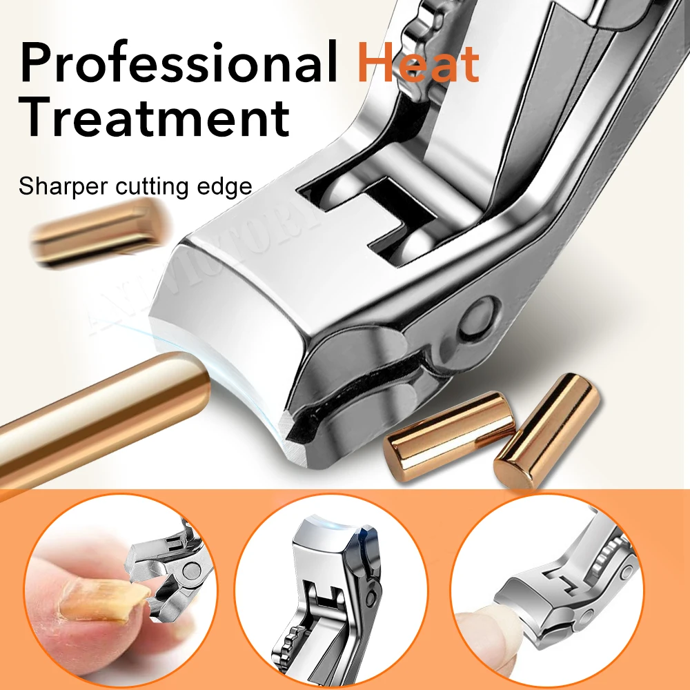 4 pc/set conjunto de cortadores de unhas encravadas cortadores de unhas para unhas grossas conjunto de cortadores de unhas de aço inoxidável manicure pedicure ferramentas kit