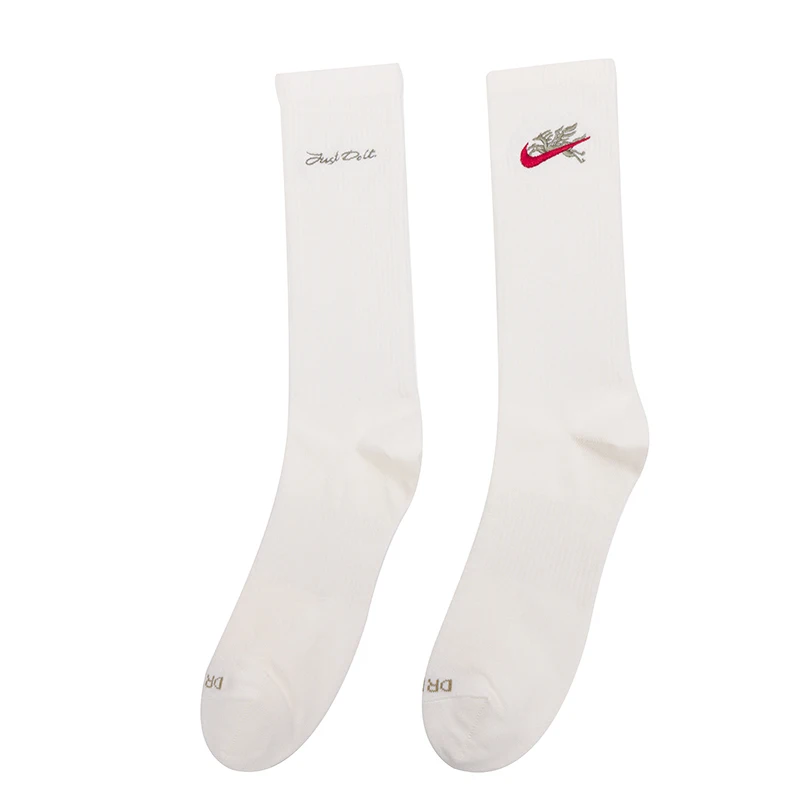 Nike Men's Socks, Women's Socks, Nike Breathable Sweat-Absorbent Sports Socks, Basketball Socks, Fashionable and Versatile Casual Socks Iq3433-133 view 4