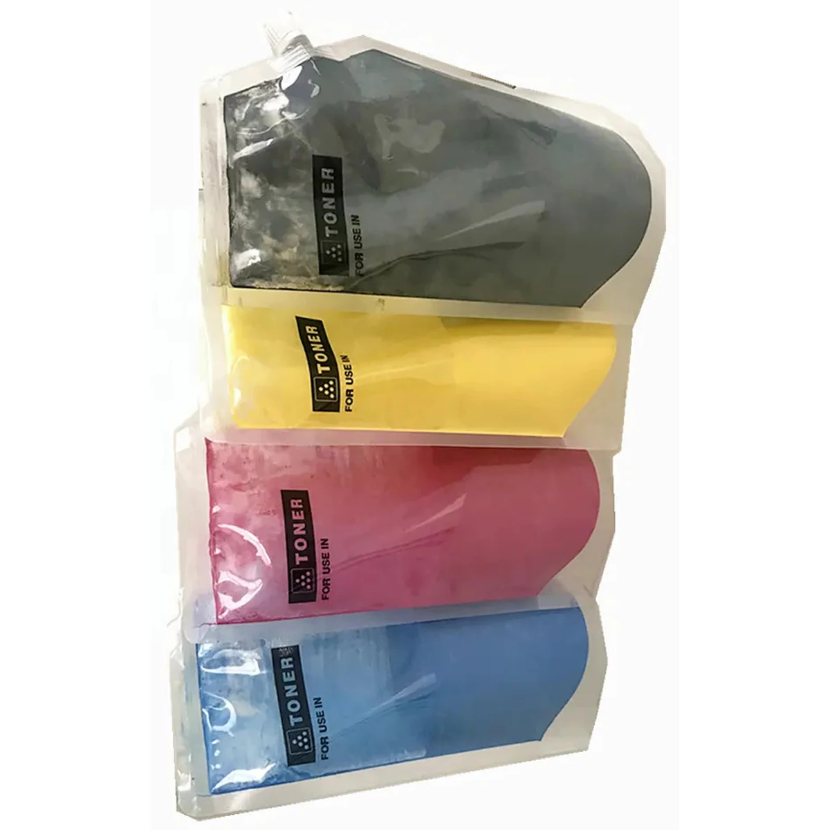 Kit di ricarica polvere toner inchiostro da 1 kg Reset per Sharp MX C55M MX C55Y MX C55-T MX C55-TK MX C55-TBK MX C55-TB MX C55-TC