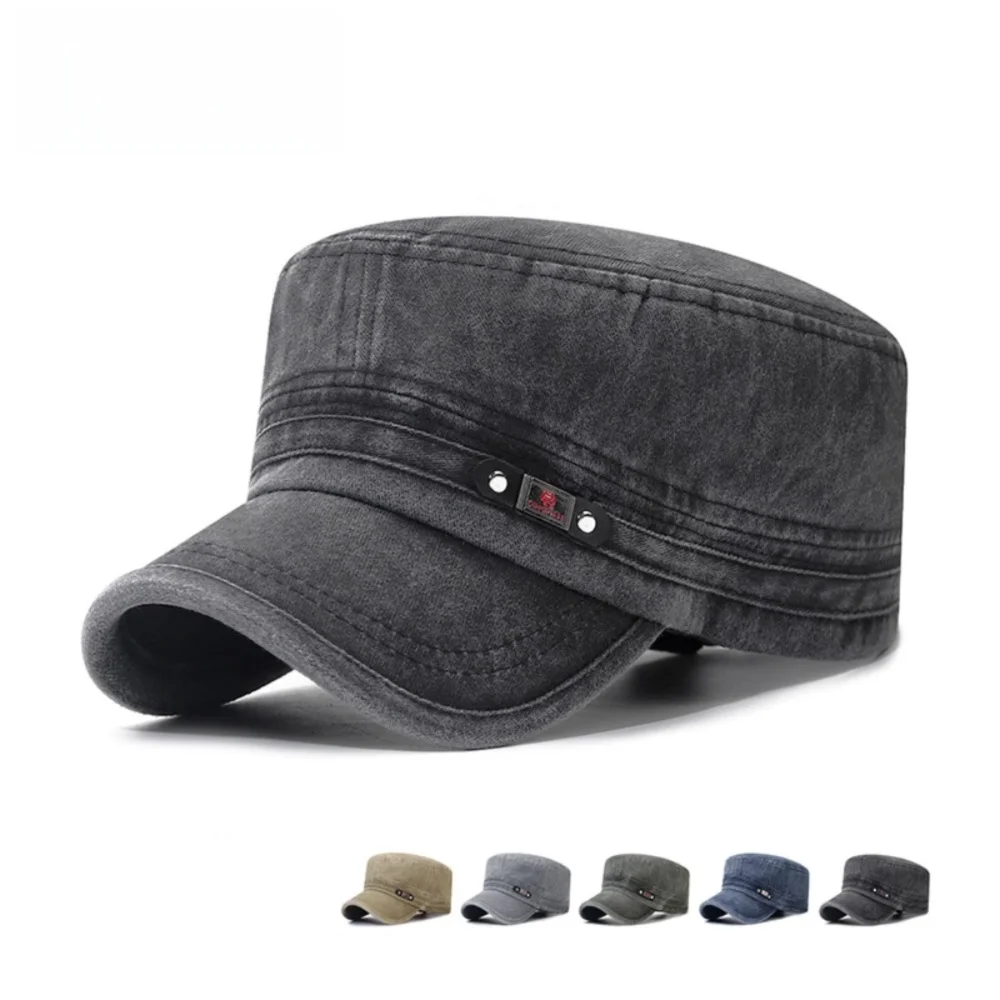 

Fashion Anti-UV Fishing Hat Casual Retro Sun Hat Cotton Outdoor Sunscreen Peaked cap Spring Summer