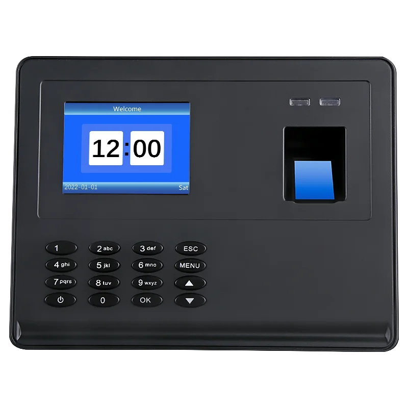 

July003 High Cost Performance Standalone USB ID Card Password Fingerprint Biometric Device Time Attendance System Clocking Machi