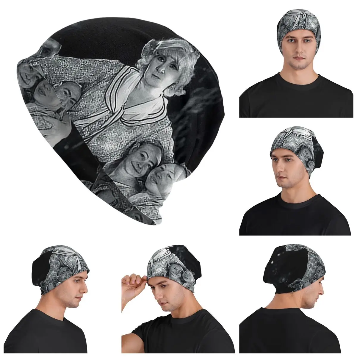 

Freaks 1932 Gobble We Accept Her One Of Us Теплая вязаная шапка в стиле хип-хоп Осенне-зимняя уличная шапка-бини для унисекс