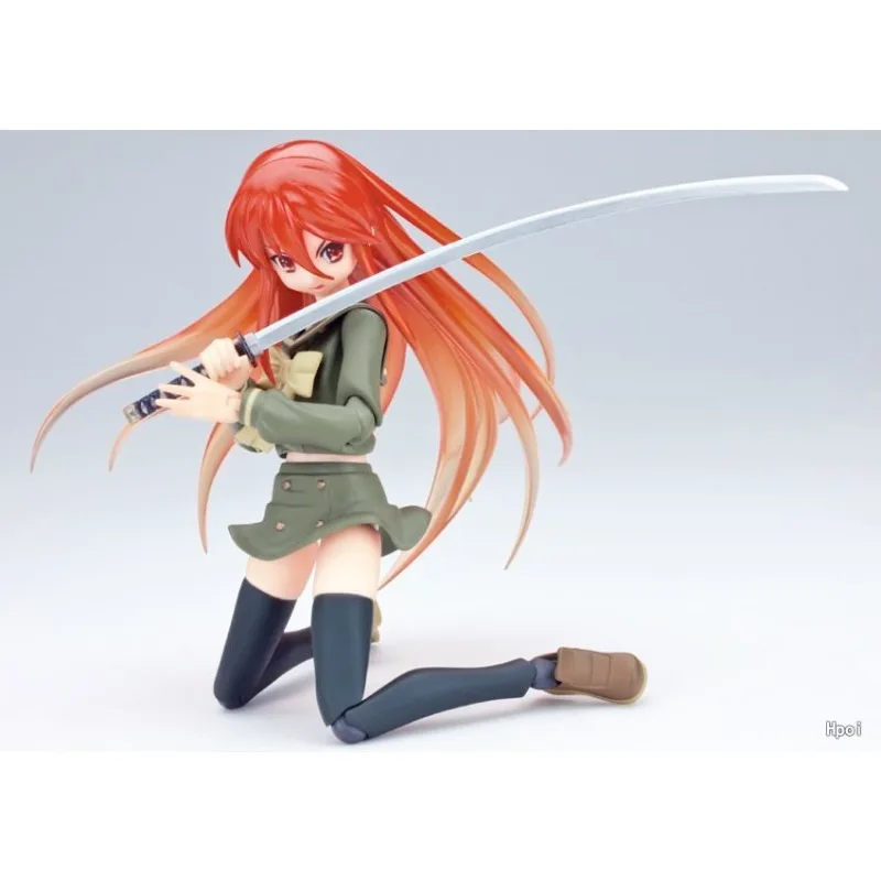 Max Factory Oryginalna Figurka Figma Gotowa do Montażu z Ruchomymi Stawami Shakugan No Shana Anime Figurka Akcji Model Zabawka Kolekcjonerska Prezent dla Chłopców