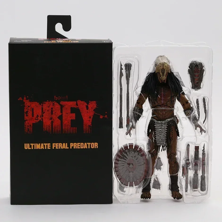 NECA Prey Ultimate Feral Predator Action Figure Excellent Model
