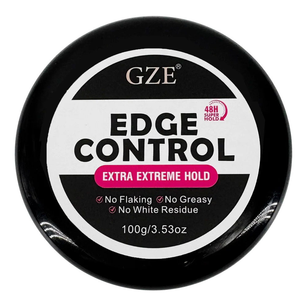 GZE التحكم في الحواف، التحكم في التجعد، تصفيف البقع، الطيران، الباروكات والتحكم في الحواف، جل تشطيب الشعر