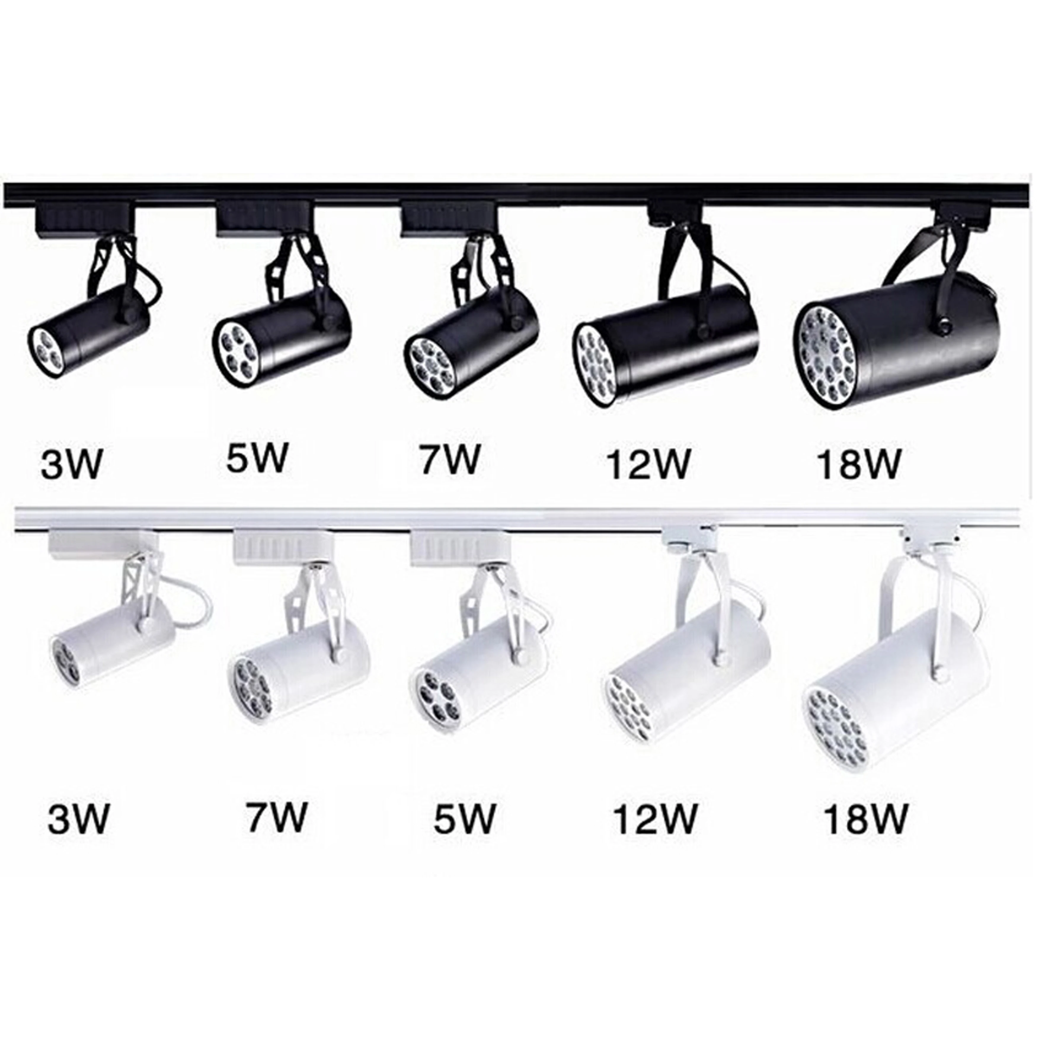 โคมไฟดาวน์ไลท์ไฟส่อง LED LED หรี่แสงได้7W 10ชิ้นโคมไฟสปอตไลท์ติดเพดานแบบฝังฝ้ารับประกัน3ปี