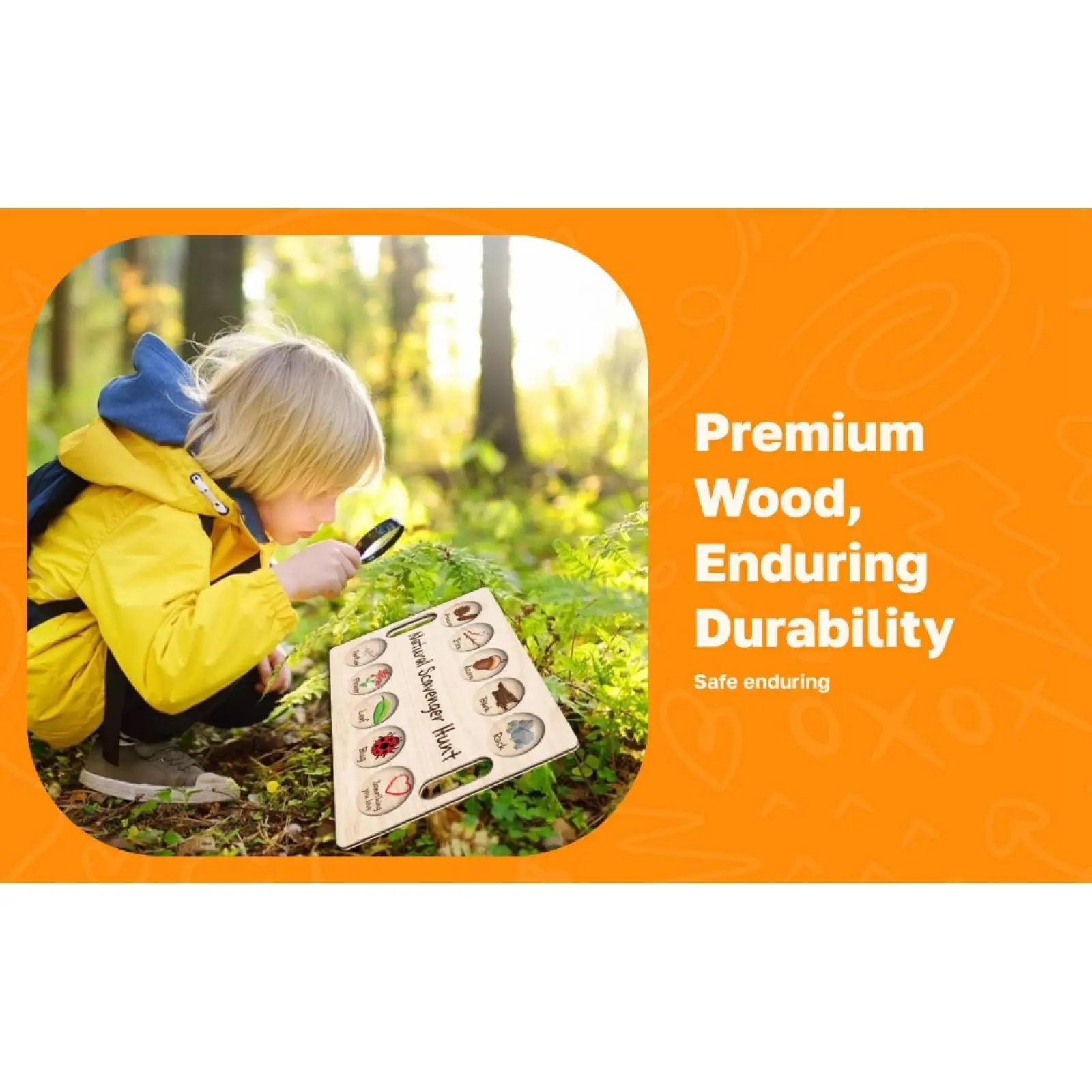 

Игрушки для исследования природы, доска для поиска поиска сокровищ для семьи, детей, друзей