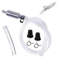 One Way Check Valve Brake Bleeder Kit with Metal Clips for Controlled Brake Fluid Bleeding in Cars and Motorcycles