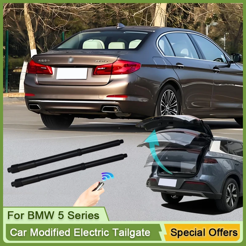 For BMW 5 Series G30 G31 G38 2017~2023 Car Electric Tailgate Lift System Kit Auto Tail Gate Opener Automatic Lifting Rear Door