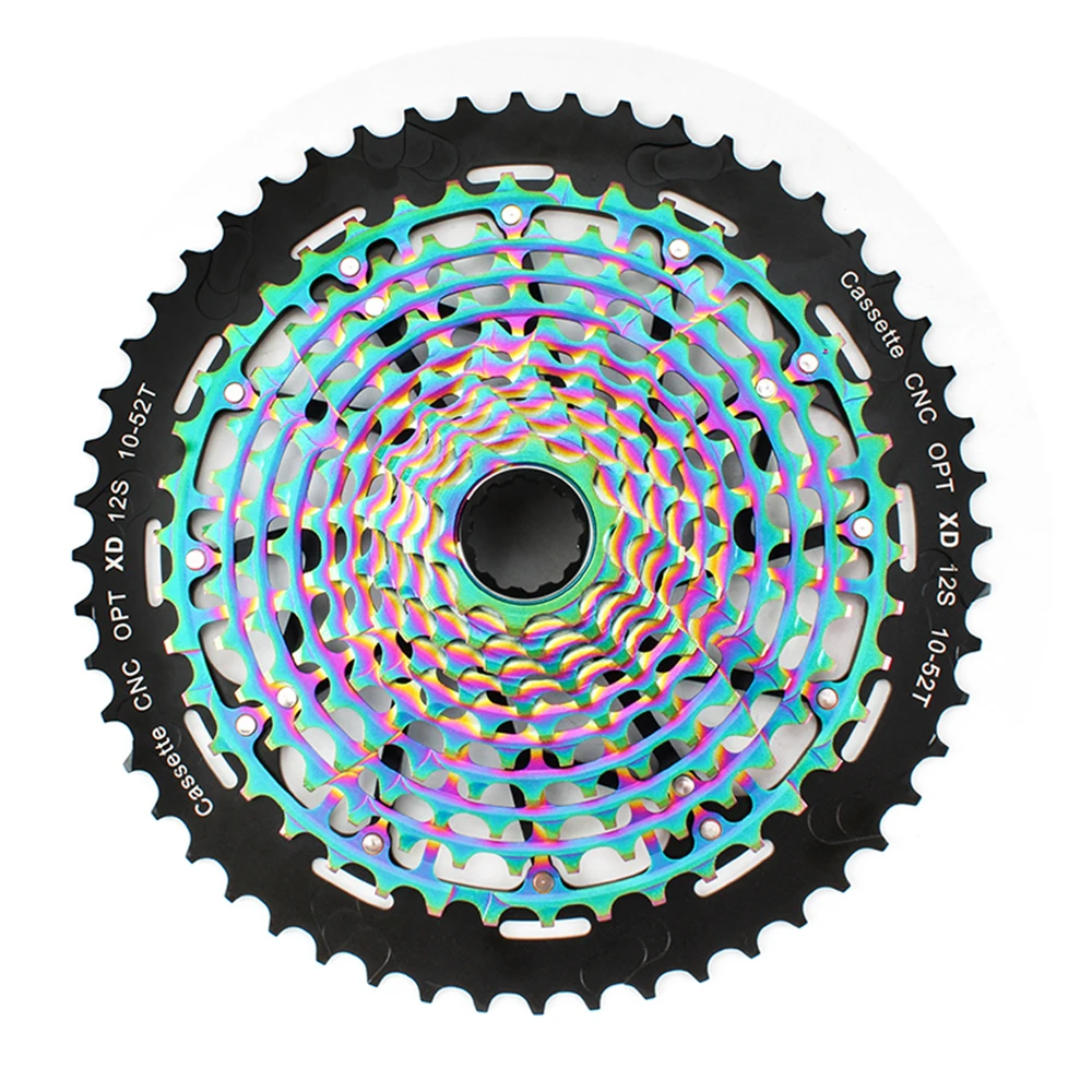 SUNSHINE CNC Mountain Bike Cassette K7 12V/11V 11/12 Speed Ultimate XD Freewheel 42/46/50/52T Flywheel  Bicycle Accessories