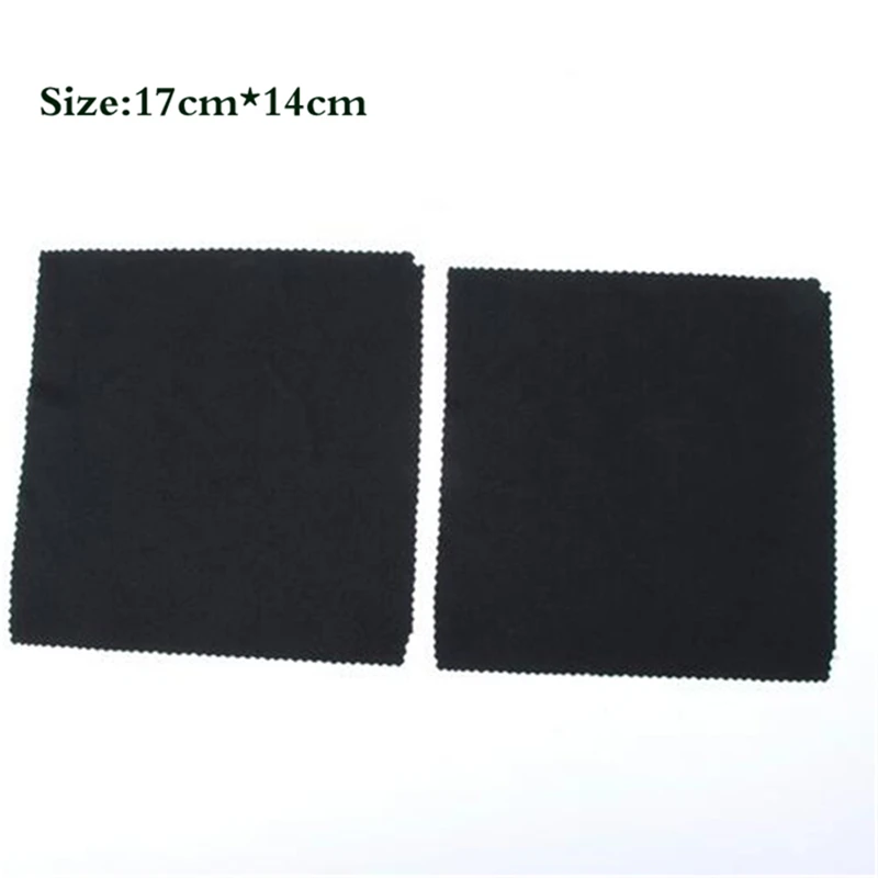 100Psc/LOT 17x14CM Lens Clothes Eyewear Accessories Cleaning Cloth Microfiber Sunglasses Eyeglasses Camera Glasses Duster Wipes