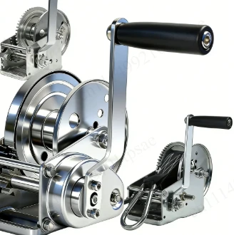 304 stainless steel manual winch self-locking crane