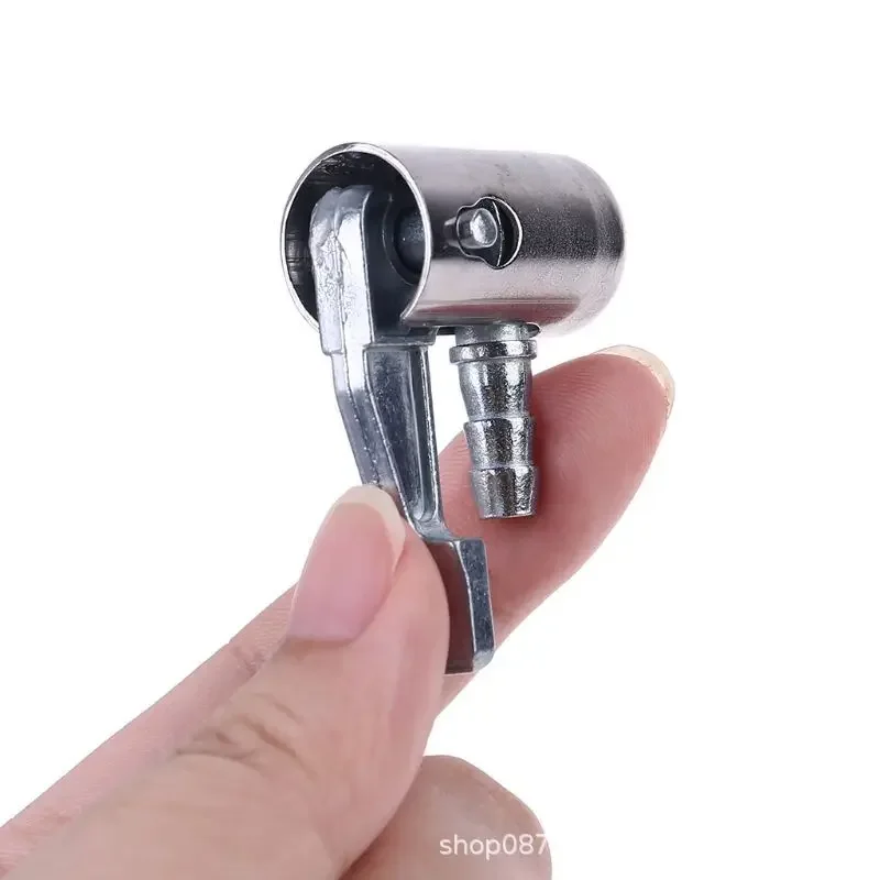 

General Bore Hose Car Truck Tyre Tire Inflator Valve Air Pump Clip Nozzle Metal Adapter Connector Car Inflatable Connector