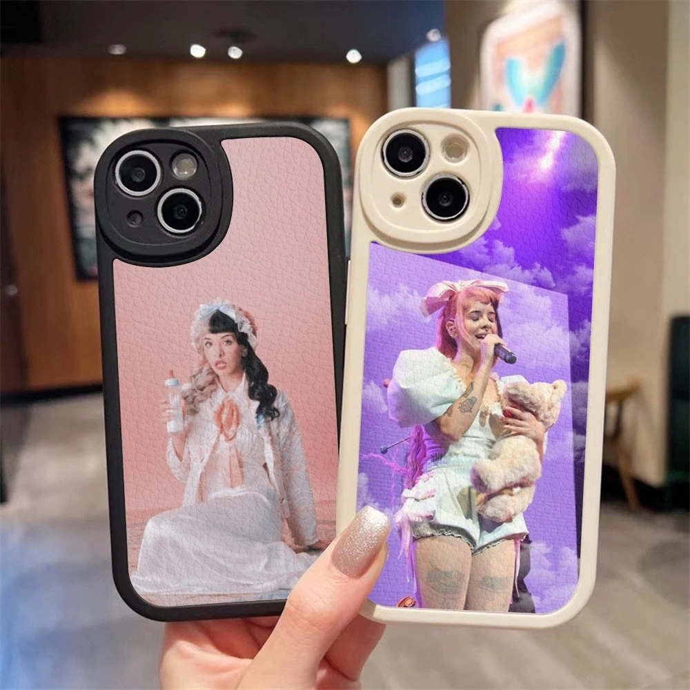 Melanie Adele Martinez Phone Case For Iphone 16 15 14 Pro Max 13 12 11 Mini Xs Puls Lambskin Silicone Cover