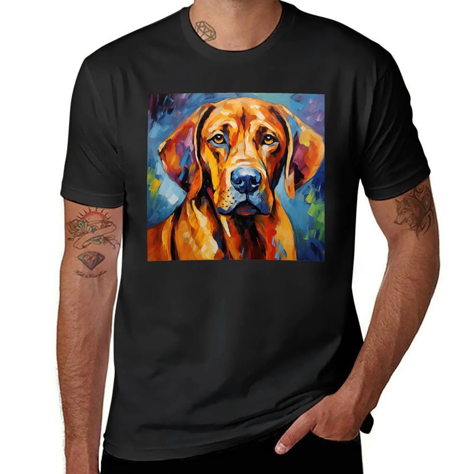 The Joy of a Rhodesian Ridgeback T-Shirt hippie clothes Aesthetic clothing plus sizes funny t shirts for men