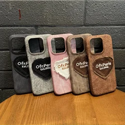 하트 모양 자수 천 패치, 텍스트 포함, DIY 모자, 청바지, 가방, 의류, 휴대폰 케이스 장식에 적합, 2 개