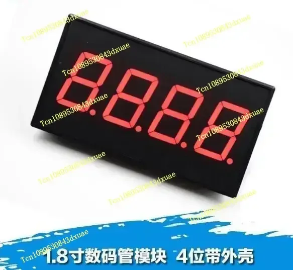 

LED-485-184 Красный промышленный цифровой трубчатый дисплей RS485, 1,8 дюйма, MODBUS, 4-разрядный