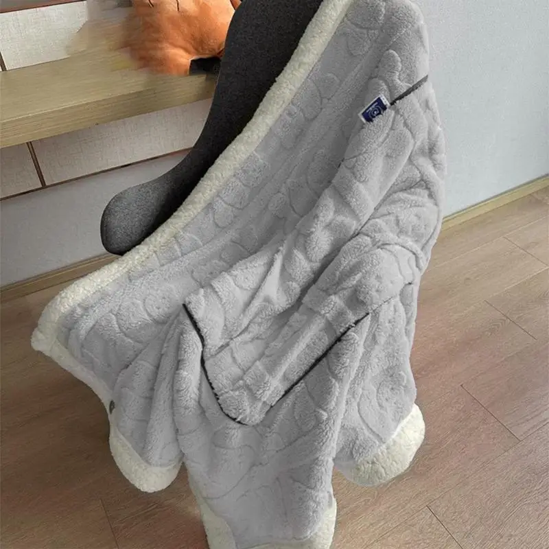 Wearable Blanket Comfy Lap Blanket Throw Flannel Poncho With Buttons Comfy Foldable Shawl Cozy Warm Thick Blanket For Bed Sofa