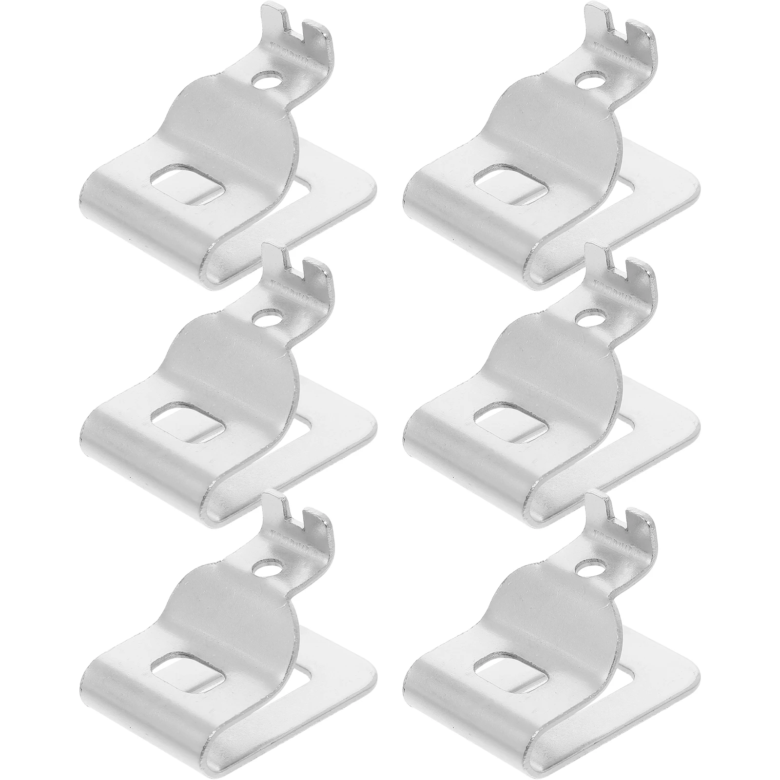 

6pcs Electric Tool Belt Clips Stainless Steel Drill Hook for Accessories Waist Side Metal Hooks Ideal Professionals DIY