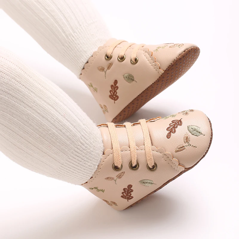 أحذية الأميرة للفتيات الصغيرات 0-18 متر، أحذية لطيفة مطبوعة من القماش الناعم، أحذية الأميرة للربيع والخريف مضادة للانزلاق، أحذية الخطوة الأولى #6