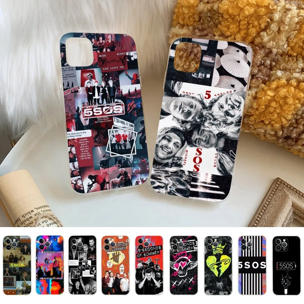 5 S-Seconds of S-Summers Phone Case For iPhone 15 14 11 12 13 Mini Pro XS Max Cover 6 7 8 Plus X XR SE 2020 Funda Shell