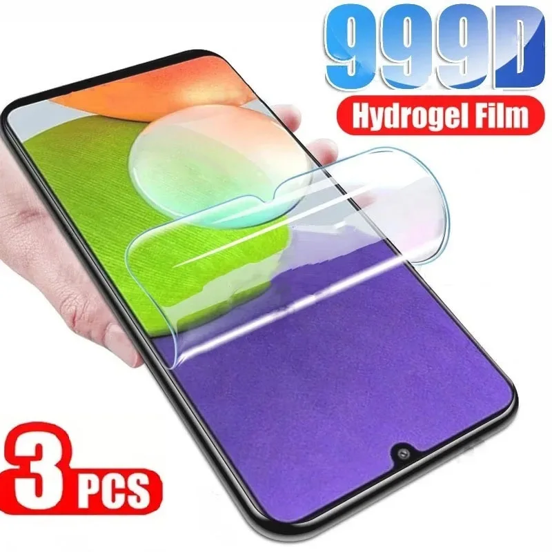 3Pcs Hydrogel Film For OPPO Reno11f Find X7 Ultra Reno11 Pro A3i A60 K12 Plus A60 PCH2631 A3 Pro PJY110 F25 Pro Screen Protector