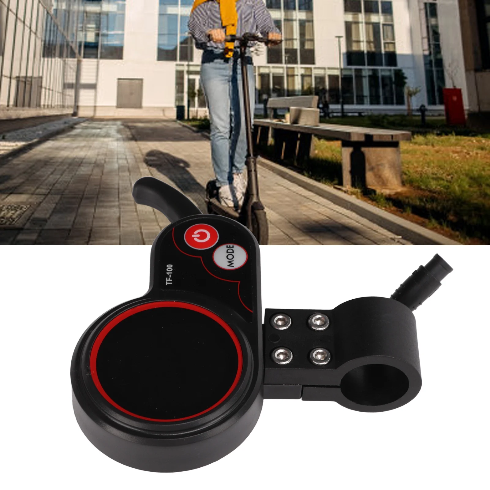 

TF‑100 Display TF‑100 6 Pin Display 48V TF‑100 Display 6 Pin Communication Instrument for M4 Electric Scooter Controller