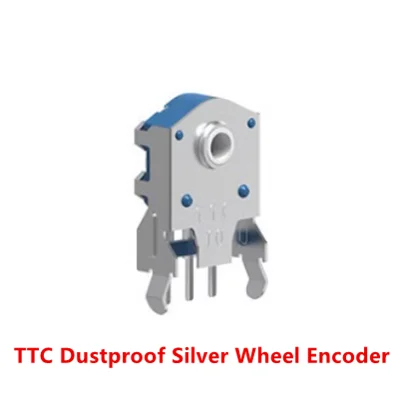 TTC Staubdichter Decoder 7/8/9/10/11/12/13/14/15/16 mm Rotary Mouse Scroll Gold Silber Rad Encoder 1,74 mm Loch 20-40 g für PC-Maus