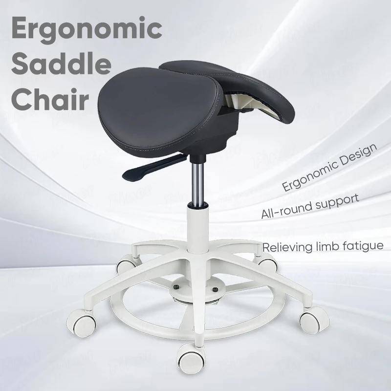 Memory Poltrona Odontoiatrica Pu Dental Doctor Chair High-Density Sponge Saddle Seat Chair