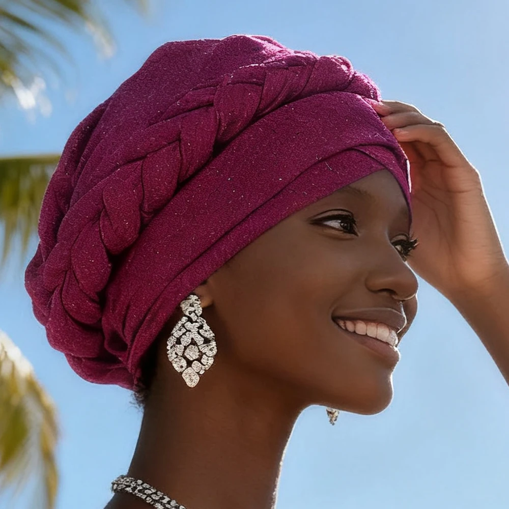 

Тюрбан с крестом на лбу, мусульманский хиджаб, блестящий капот, женская шапка для химиотерапии, африканский головной платок с автогелем, банданы, повязка на голову, тюрбан Mujer