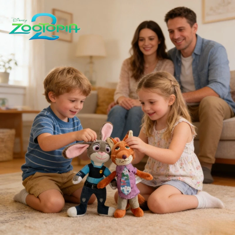 Disney Anime Pluche Zootopia2 Hetzelfde als Judy's Wortel Grappige Voice Recorder Pen Schrijven Graffiti Schattig Balpen 2in1 Nieuwigheid 60s