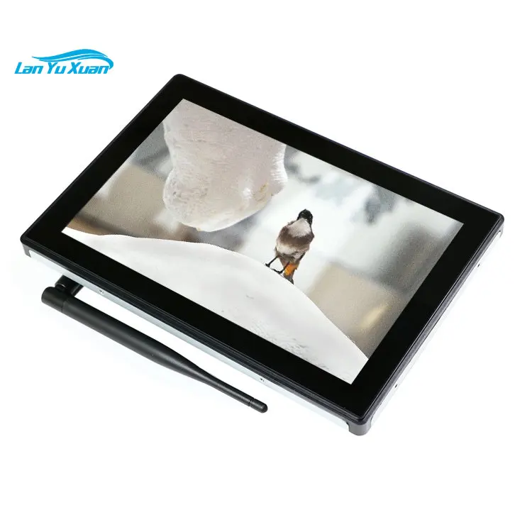 Embedded Touch Screen 10 Inch Display Digital Menu Board Industrial Tablet Plc Controller Led Display