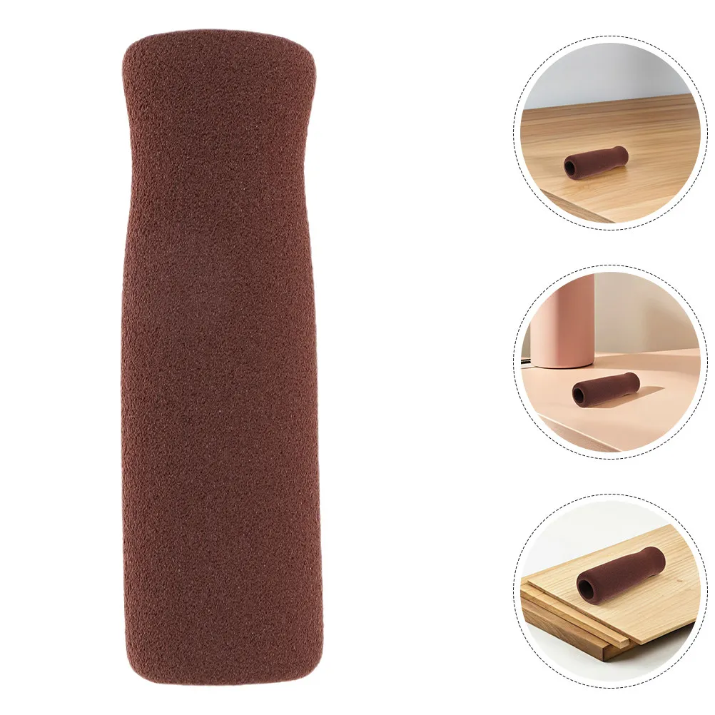 5Pcs Walking Stick Cane Foam Handle Grips Brown Anti-Skid Sponge Replacement for Seniors Elderly Disabled Crutch Support