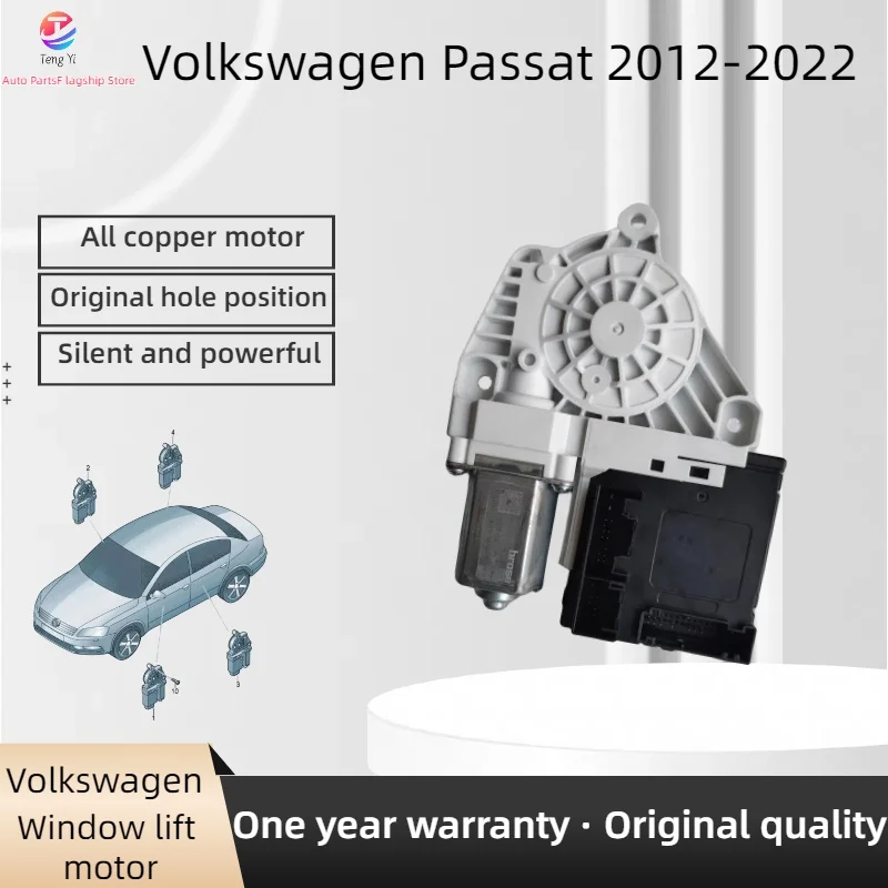 

New and authentic Passat/4Motion Front and rear door window lift motor 561959701A 561959702A 561959811C 561959812C 2012-2022