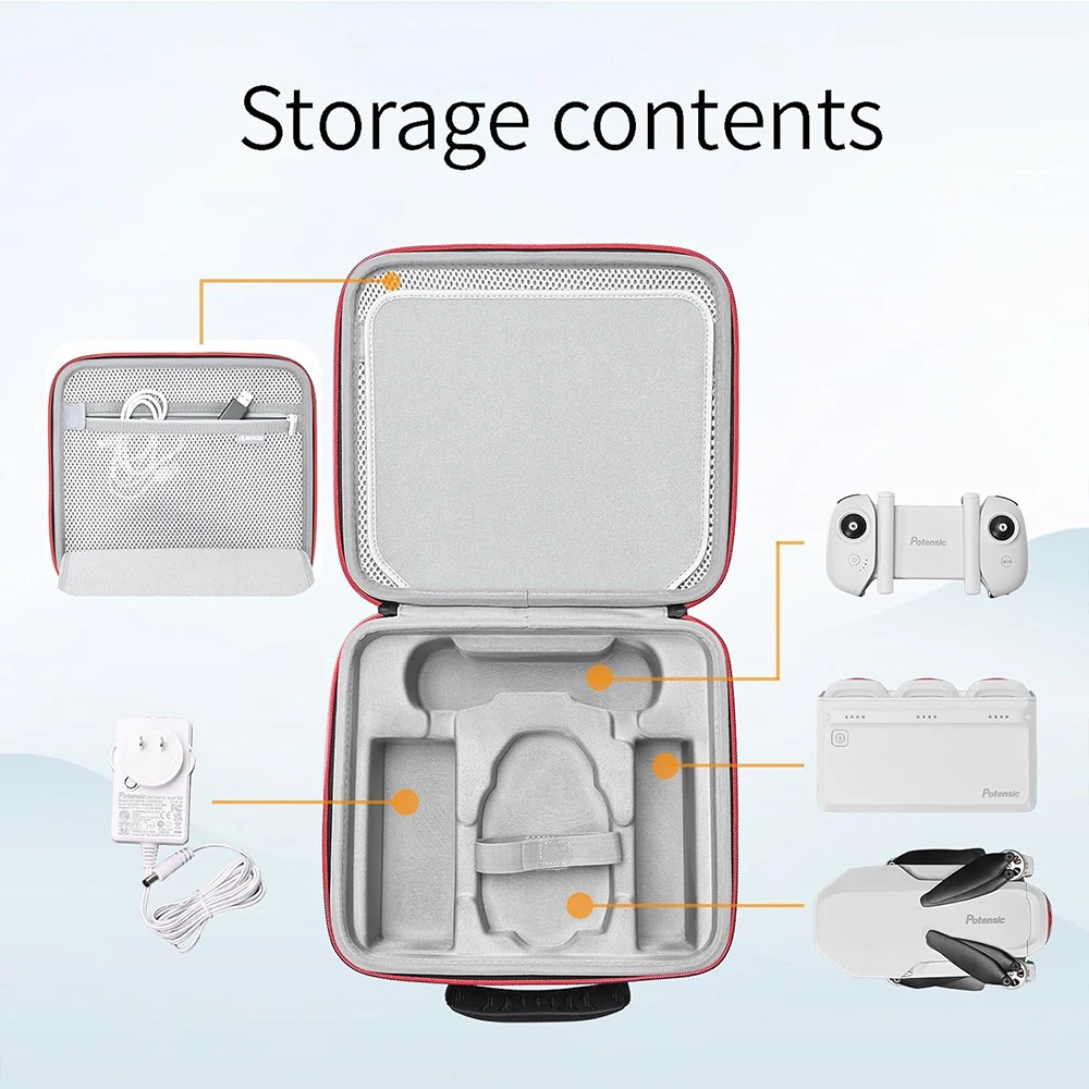 Protective Case Compatible with Potensic ATOM 2 Drone/ATOM LT/Atom SE/Atom GPS Drone(Case Only)