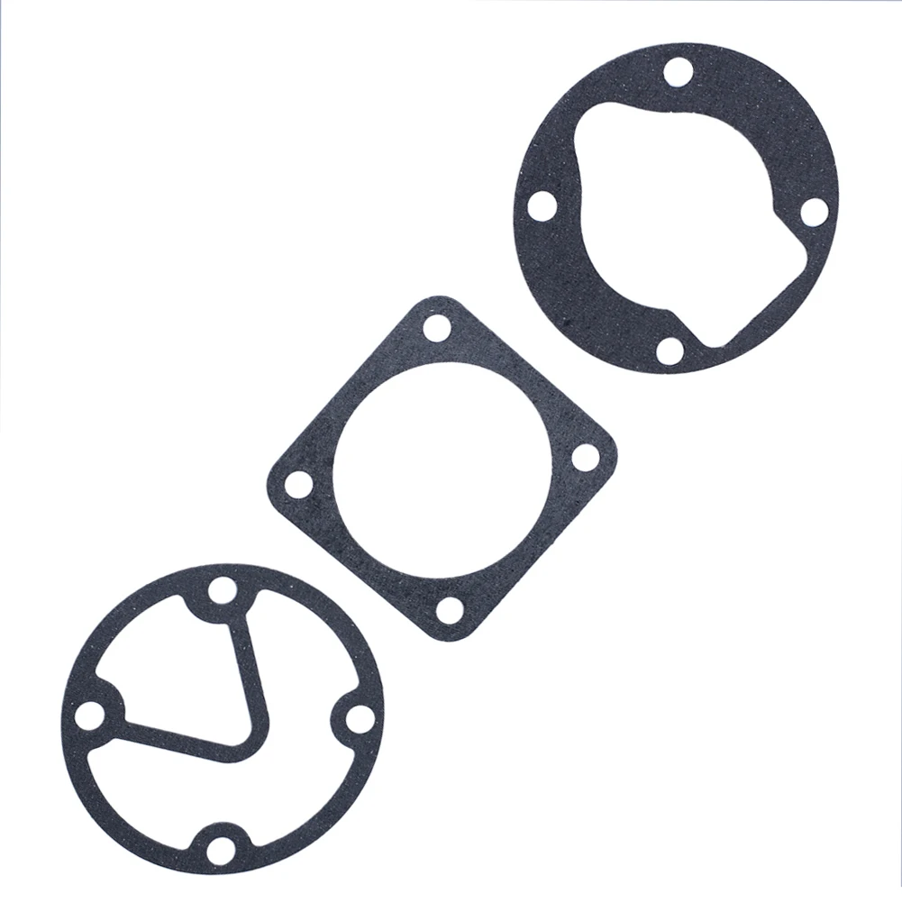 Washers Valve Plate Gaskets 3 In 1 Base Valve Plate Cylinder Cover Gasket Gaskets 3Pcs Set Compressor Cylinder Head