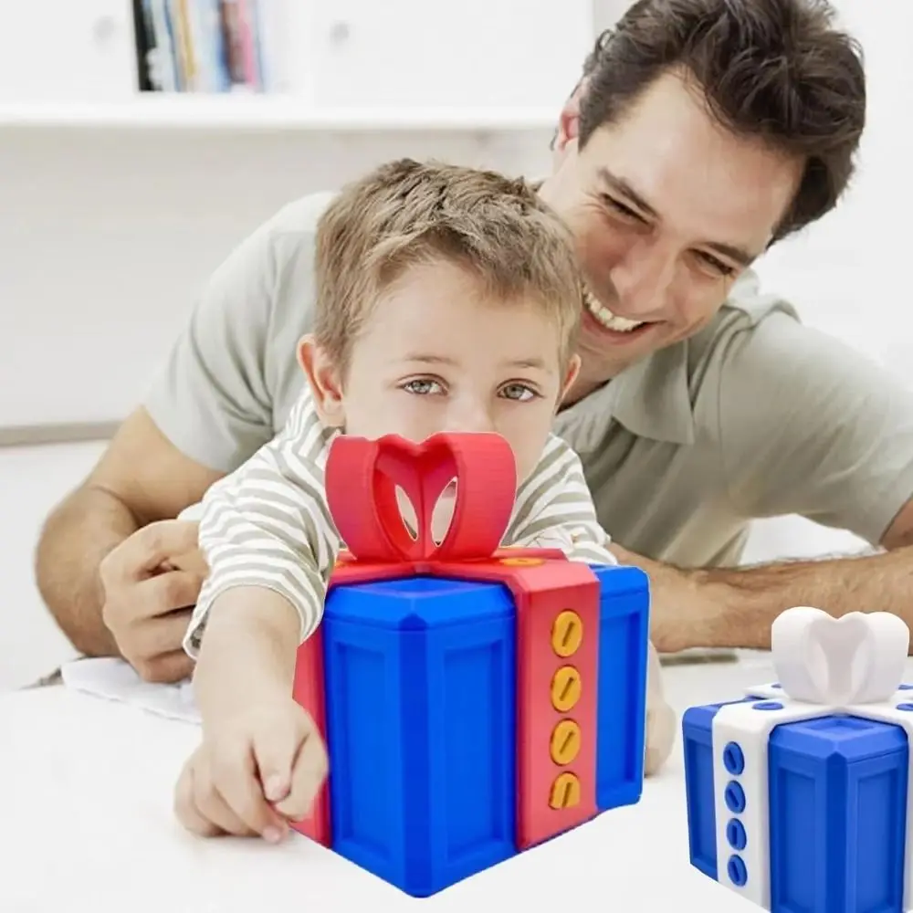 

3D Printed Annoying Gift Box with Screws Twist Storage Prank Storage Box Fun Decorations Assorted Colors Gag Joke Toy Desk