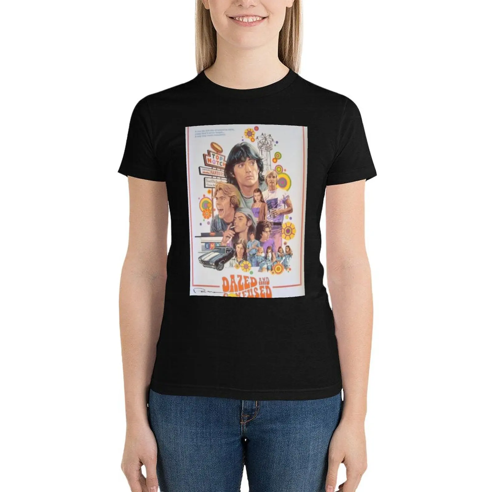 

Dazed and Confused - vintage T-Shirt Short sleeve tee vintage clothes shirts graphic tees T-shirt Women