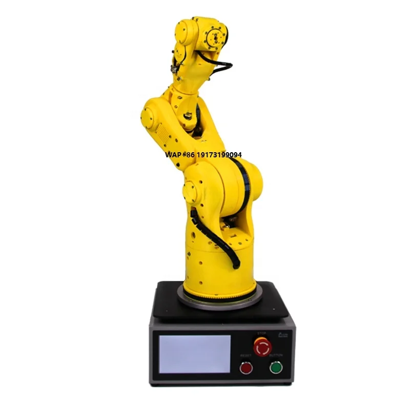 RobotAnno 6 Axis Control 3D Printing Plastic Teaching Robot Arm for University Vocational School Youth Education