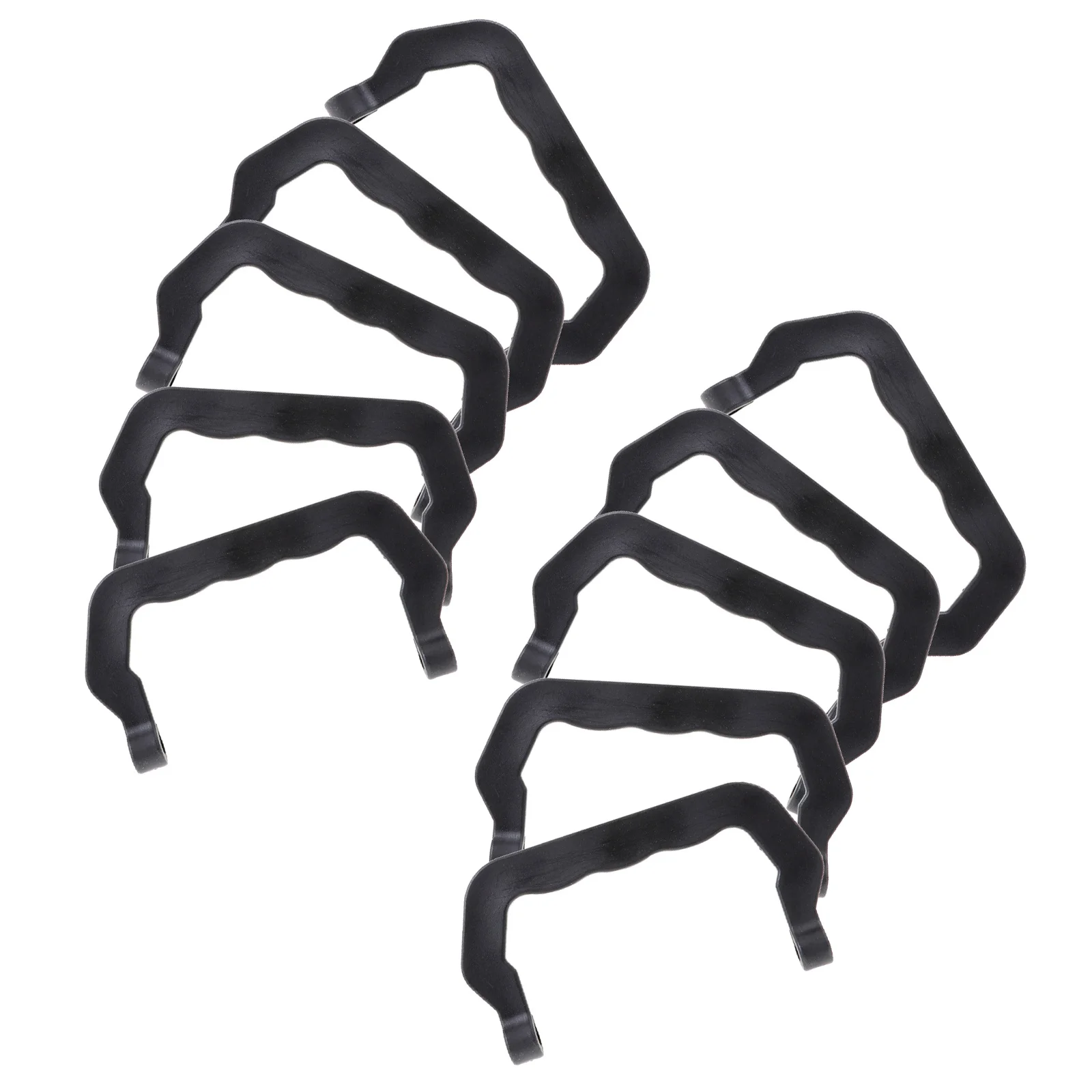 

10Pcs Plastic Handle Pet Cage Replacement Ergonomic Non-Slip Portable Carrying Handle for Bird Dog Crates Accessories