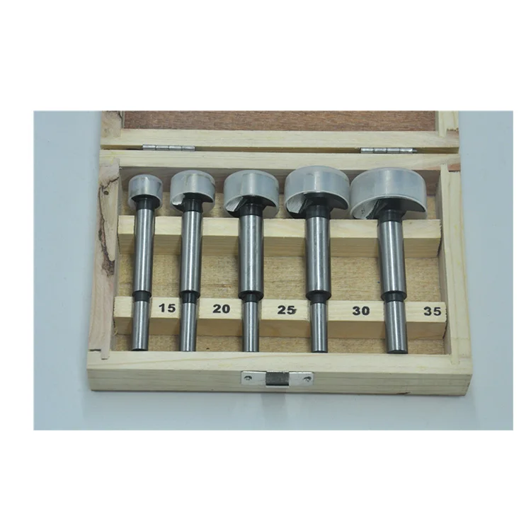 Online Wholesale Professional Manufacturer Woodworking Hinge Carpentry Hole Opener Core Flat Wing Drill Router Bit Set