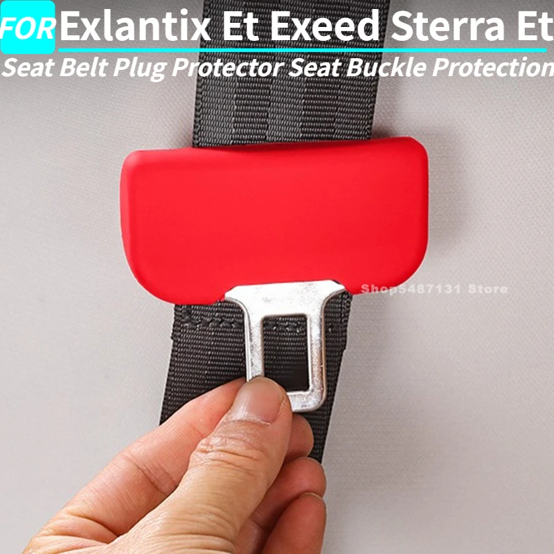 

Car Seat Belt Plug Protector Seat Buckle Protection Trim for Exlantix Et Exeed Sterra Et Interior Accessories 2024 2025