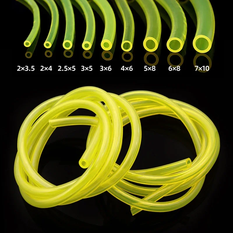 Fuel hose made of polyethylene for gasoline and oil transfer in vehicles and machinery – highly flexible resistant to fuel corro