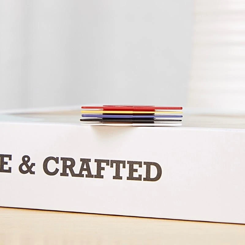 

10Pcs 3 In 1 Guitar Picks Plectrum Black/White/Red/Yellow/Blue Guitar Paddles, Plastic Guitar Picks For Guitar Bass