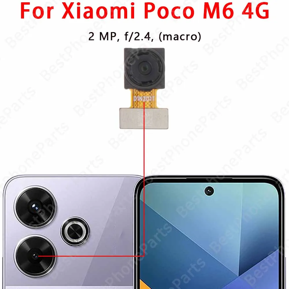 Xiaomi Poco M6 4G Camera Flex Cable Replacement