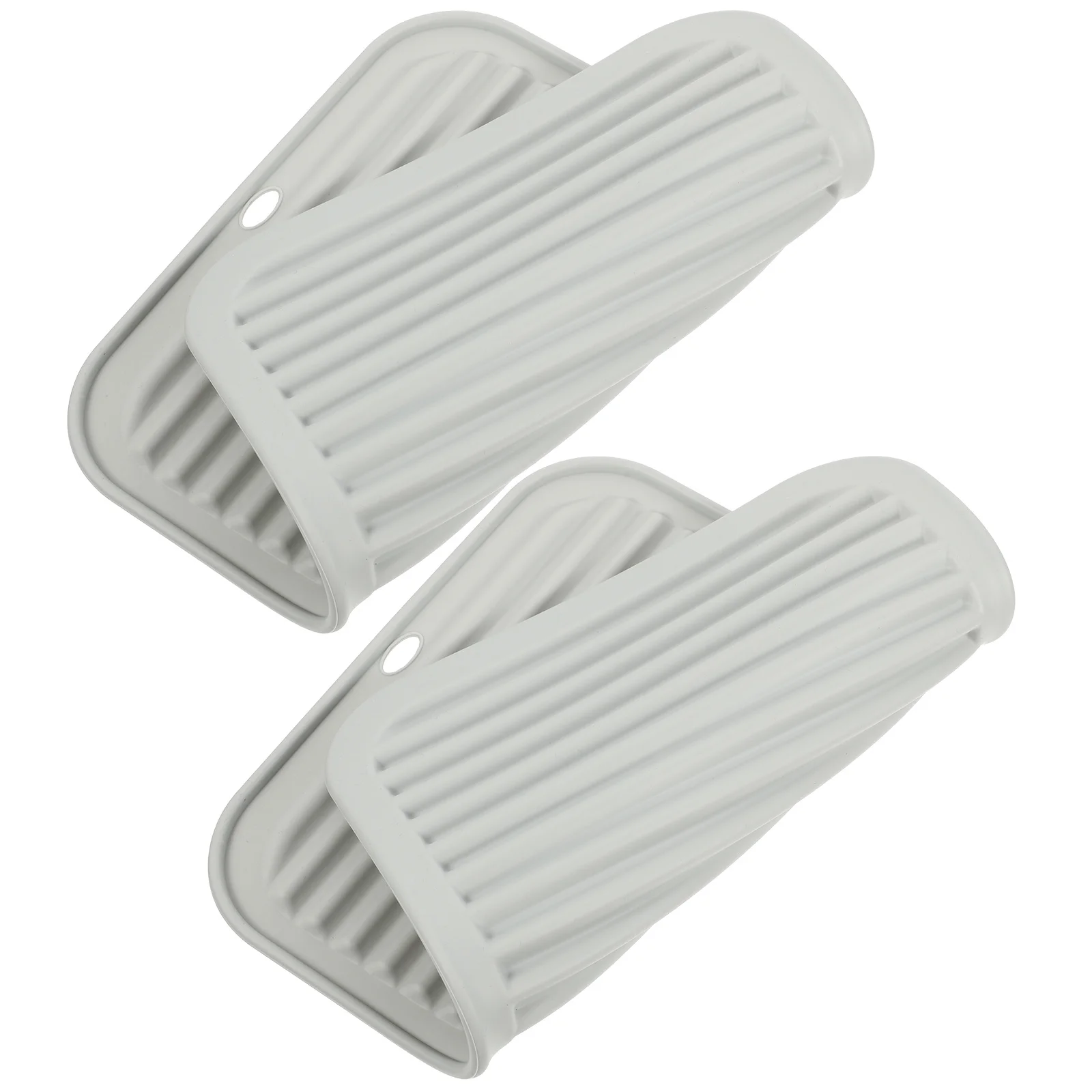 

2Pcs Silicone Hot Pad Dish Mat Antiscald Coaster Exquisite for Kitchen Silicone Trivet Trivets for Hot Dishes