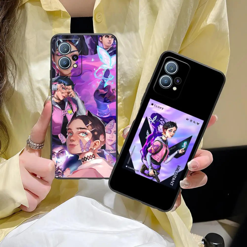 

Чехол для мобильного телефона Valorant Clove для Huawei P60 P50 P40 P30 P20 P10 P9 P8 Pro Lite Plus Цветной защитный чехол Pretty Luxury