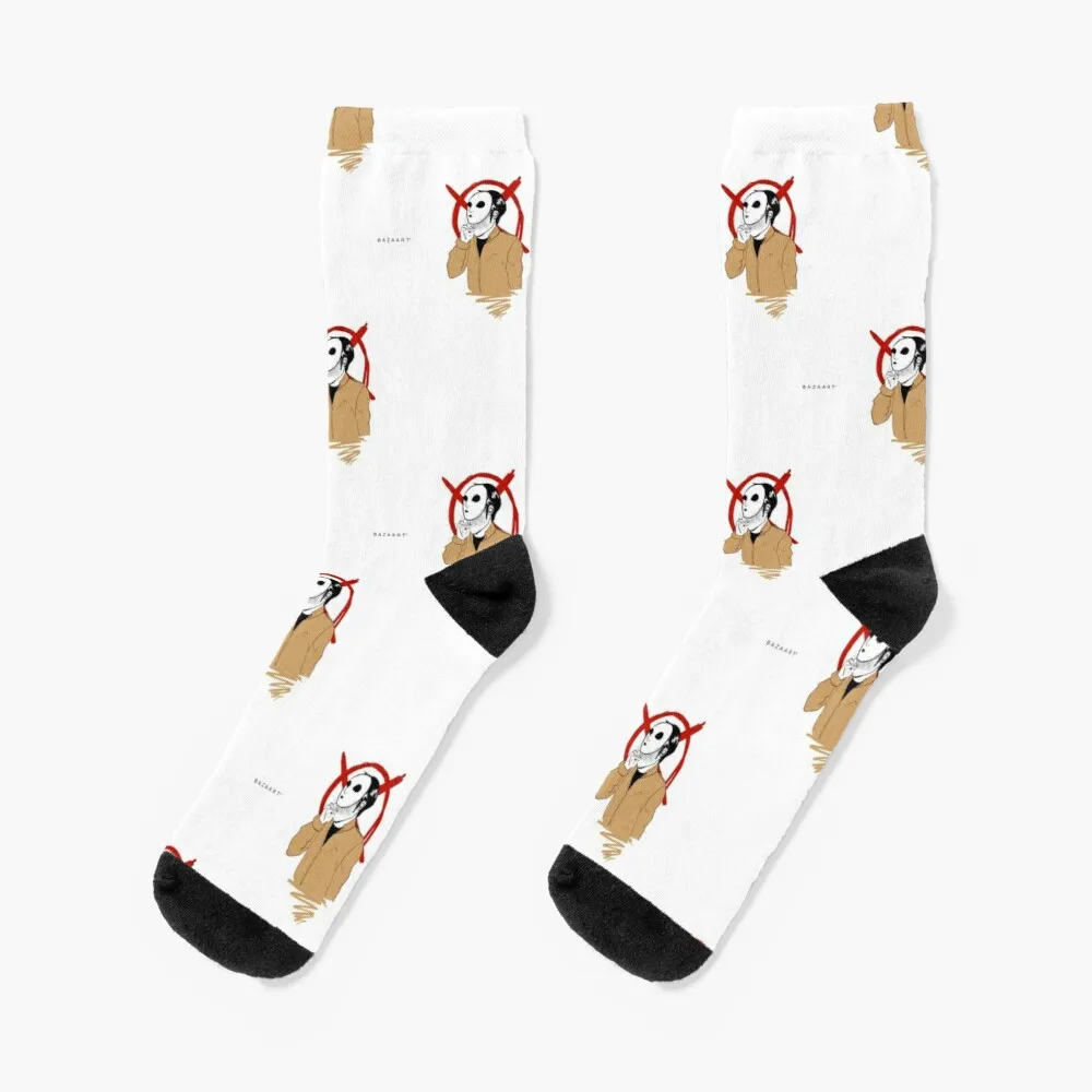 

Marble Hornets Tim/Masky Socks Mens Gifts Custom Socks