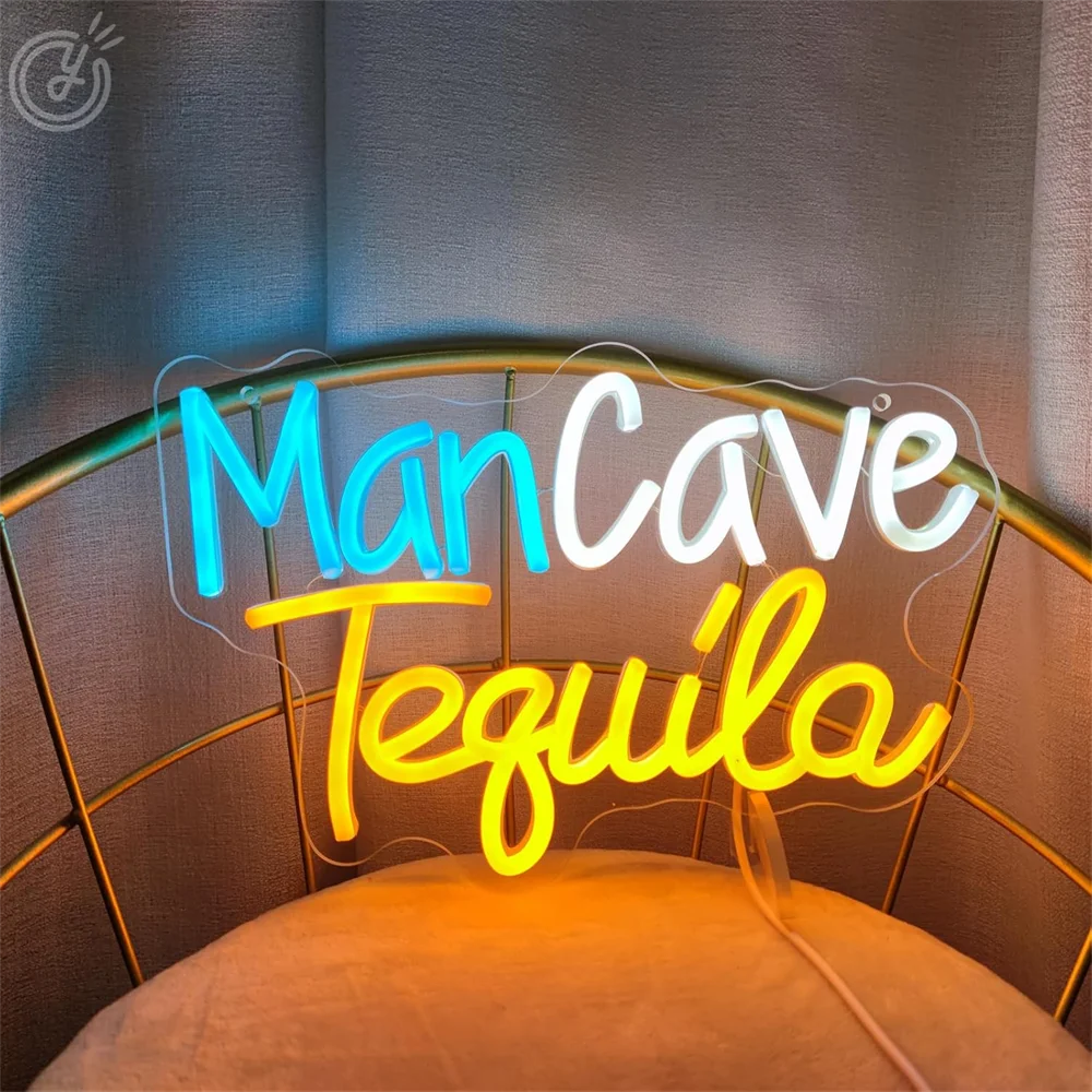 Tequila Neon Signs for Man Cave LED Signs for Man Cave, Bar Neon Beer Signs LED Signs for Room Men Home Beer Bar Restaurant