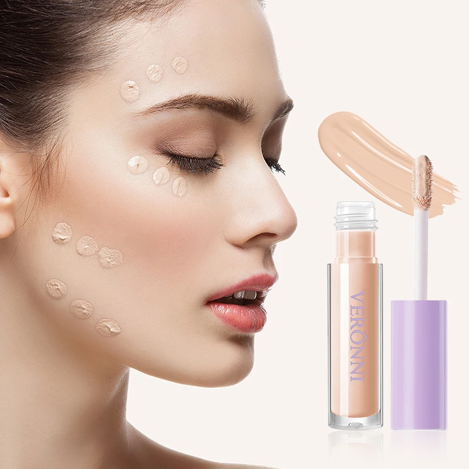 Liquid Concealer Base Matte High Coverage Waterproof Oil Control Moisturizing Long Lasting Concealer Professional Face Makeup